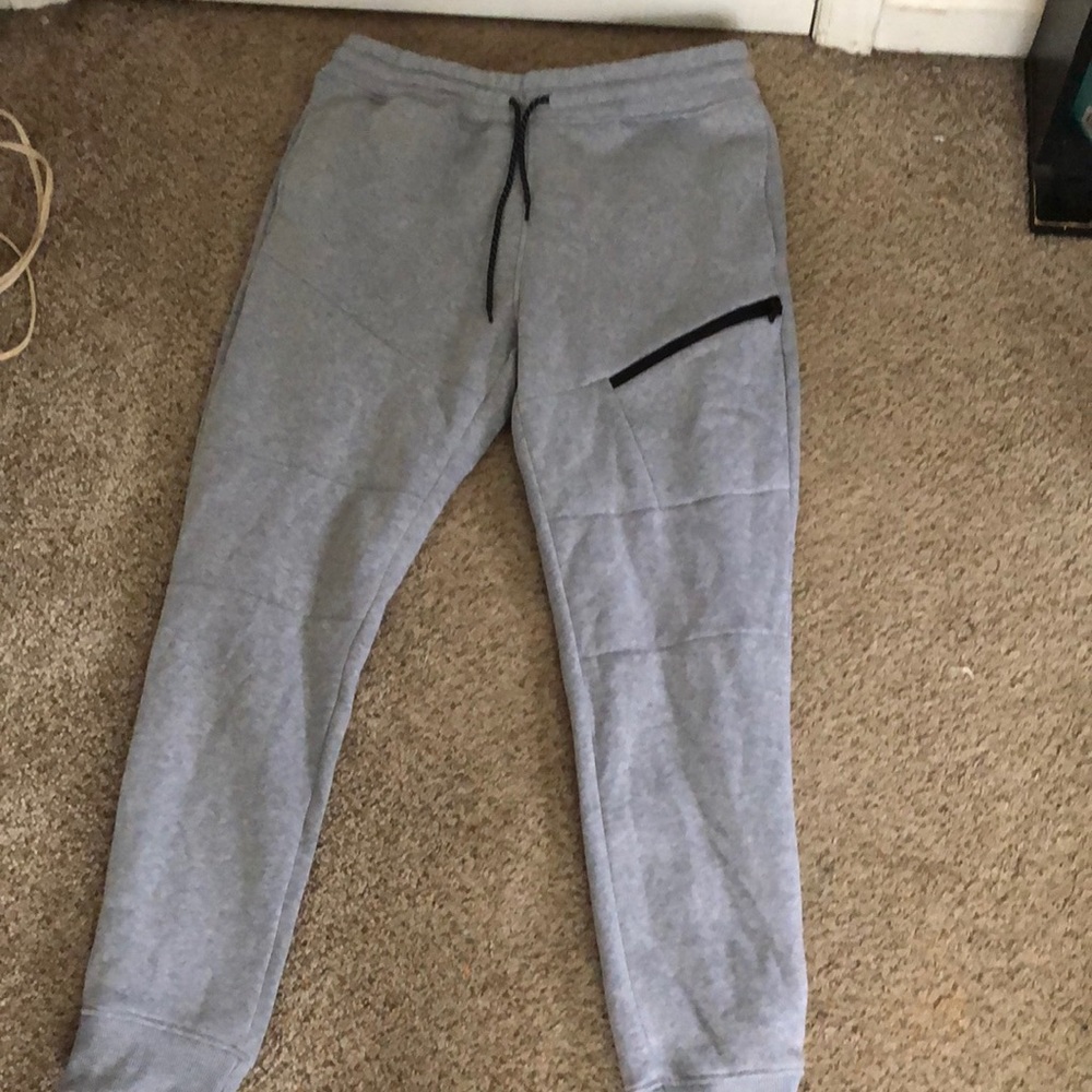 Gray joggers